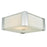 Avista Lighting Inc Avista Urban Flush Mount Square 2-Light Chrome