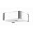 Avista Urban Flush Mount Square 3-light Chrome | A2833-7
