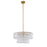 Avista Lisbon Chandelier 20" Gold | A2920GD