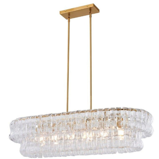 Avista Lisbon Linear Chandelier Gold | A2940GD
