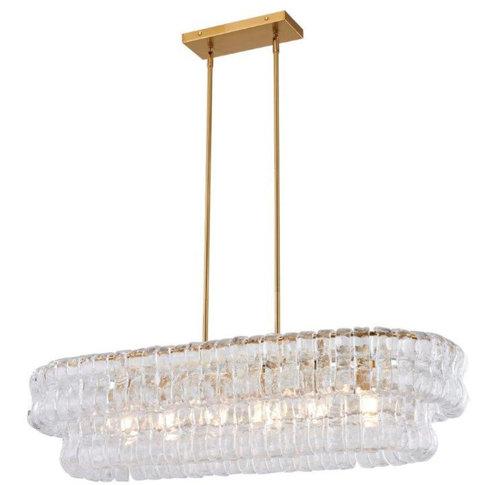Avista Lisbon Linear Chandelier Gold | A2940GD