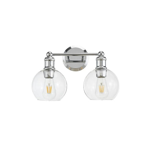 Ash Vanity Wall Light 2-light Chrome | A3212CH