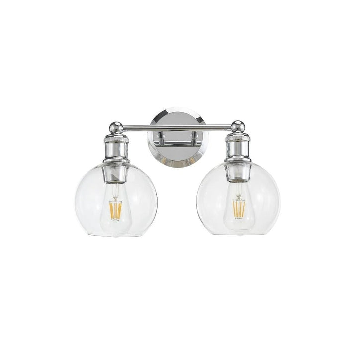 Ash Vanity Wall Light 2-light Chrome | A3212CH