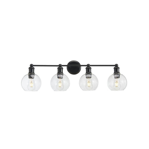 Avista Lighting Inc Avista Ash Vanity Wall Light 4-Light Black