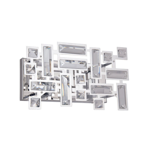 Avista Kingsley Vanity Wall Light Chrome 2-light | A3312-7