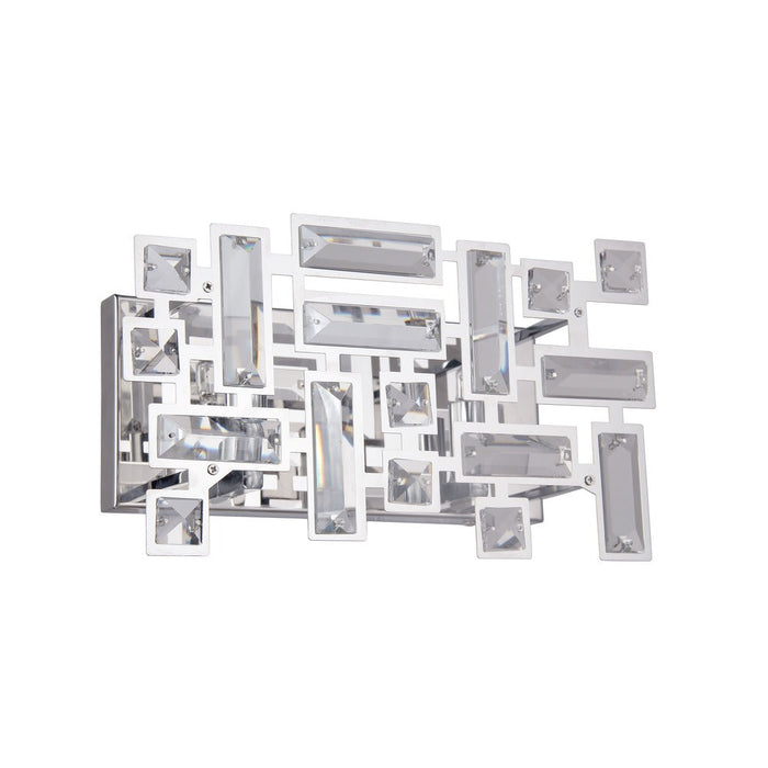 Avista Kingsley Vanity Wall Light Chrome 2-light | A3312-7