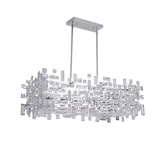 Kingsley Linear Chandelier Chrome | A3359-7
