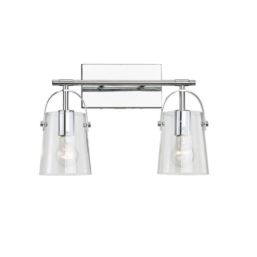 Arden Vanity Wall Light 2-light Chrome | A4312CH