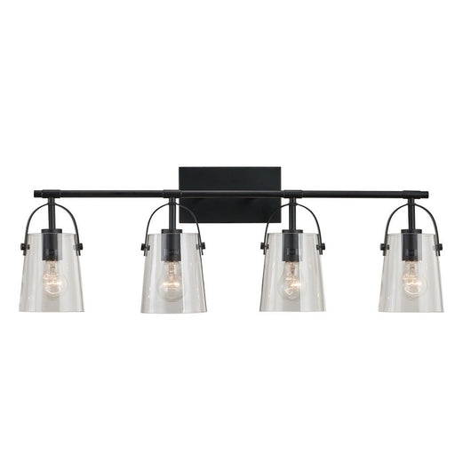 Arden Vanity Wall Light 4-light Black | A4314BK