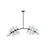 Arc Chandelier 20-light Black | A4555BK