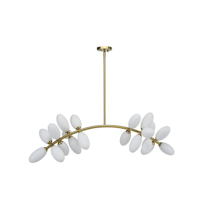 Avista Lighting Inc Avista Arc Chandelier 20-Light Gold