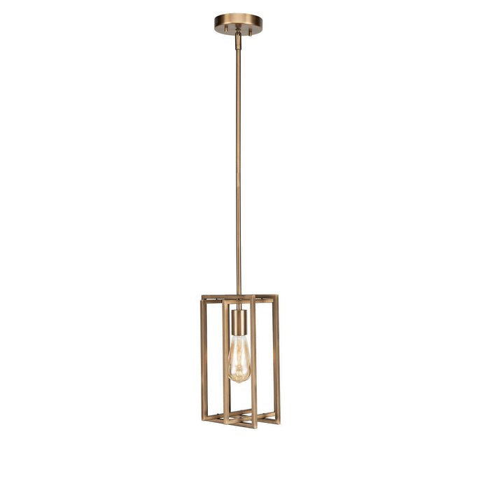 Avista Korson 1-light Antique Brass Pendant | A4752AB