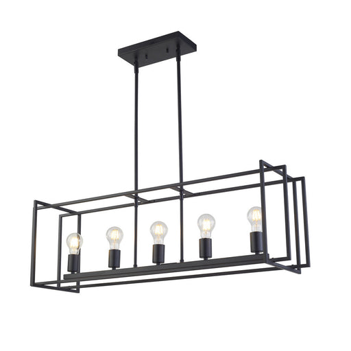 Korson 39" Linear Black Pendant | A4755BK