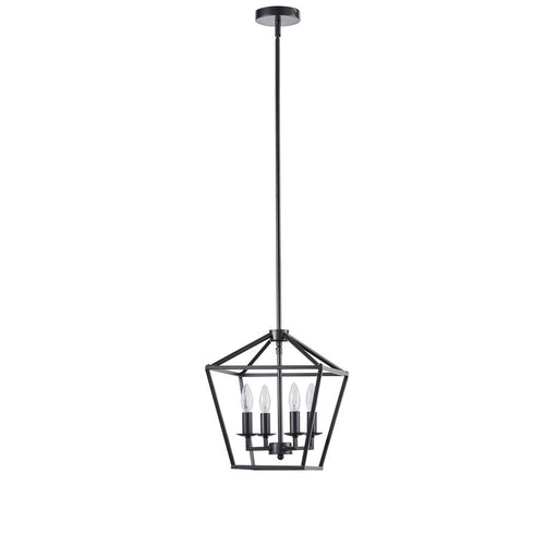 Stratford Pendant 4-light Black | A4812BK