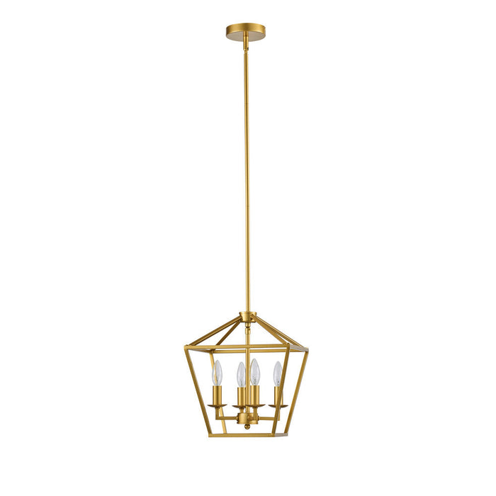 Stratford Pendant 4-light Soft Gold | A4812SG