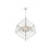 Geometric 30" Chandelier Brushed Nickel | A5930BN