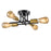 Essex Celling Light 4-light Black & Soft Gold (plated) | A6604BKSG