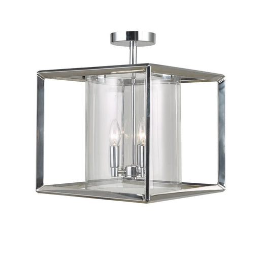 Metro 21" Semi Flush Mount Chrome | A7043CH