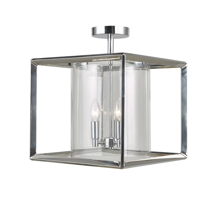 Metro 21" Semi Flush Mount Chrome | A7043CH