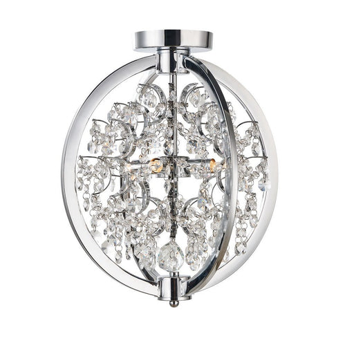 Belair Semi -flush 14" Chrome | A7244CH