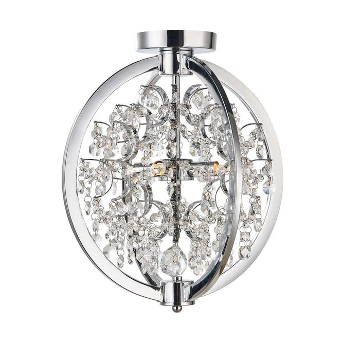 Belair Semi -flush 14" Chrome | A7244CH