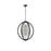 Belair Chandelier 18" Black | A7254BK