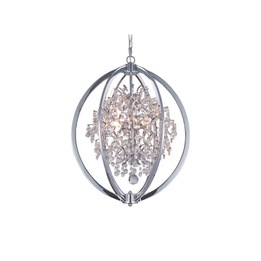 Belair Chandelier 24" Chrome | A7255CH