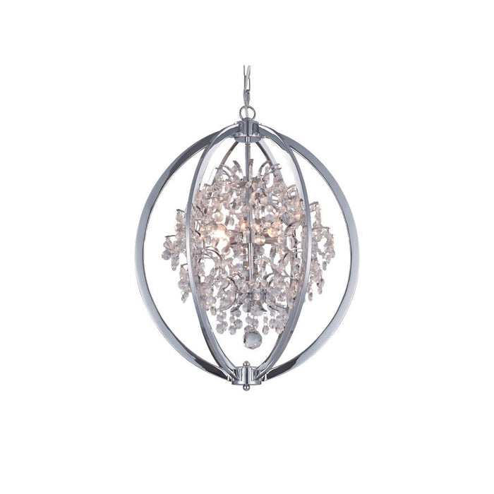 Belair Chandelier 24" Chrome | A7255CH
