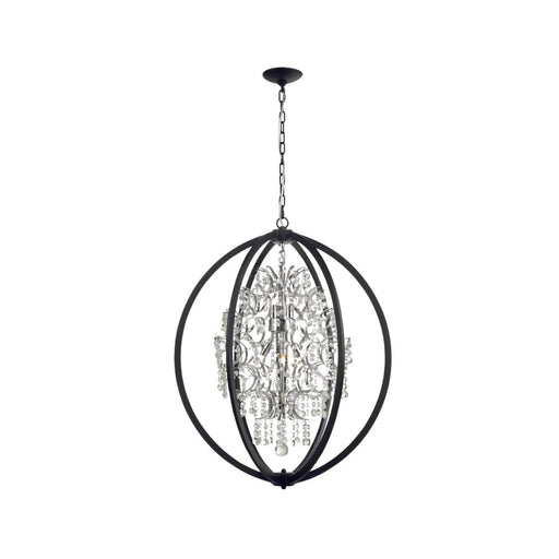 Avista Belair Chandelier 36" Black | A7258BK