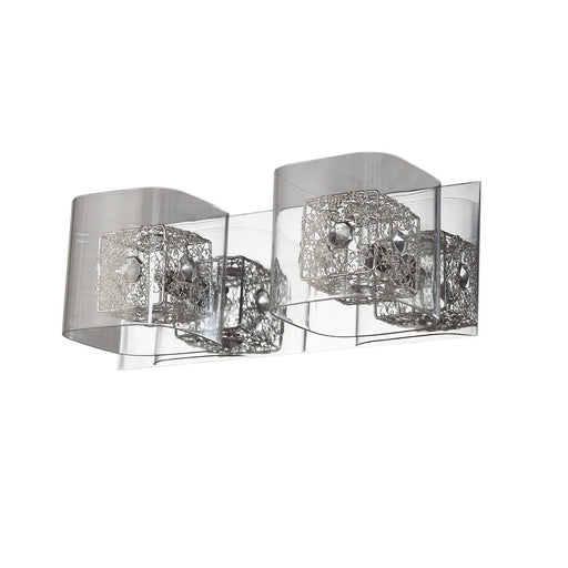Zoe Vanity Wall Light 2-light Chrome | A73012-7