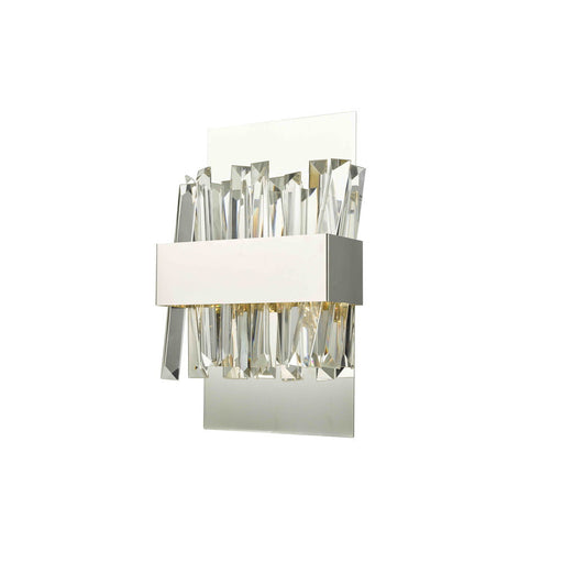 Geo Vanity Wall Light Sconce Chrome -led | A7811CH
