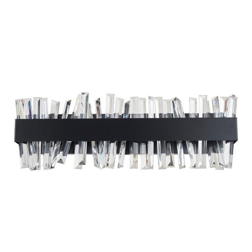 Geo Vanity Wall Light 23" Black -led | A7813BK