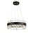 Avista Lighting Inc Avista Geo Chandelier 20" Black-LED