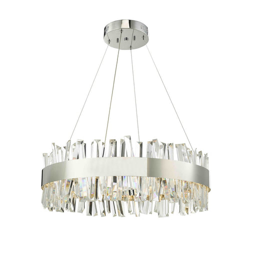 Geo Chandelier 30" Chrome-led | A7830CH