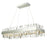 Geo Chandelier 36" Chrome- Led | A7836CH