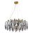 Avista Glimmer Chandelier 8-light Gold | A8024GD