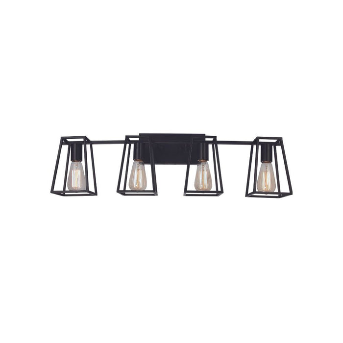 Dalton Vanity Wall Light 4-light | A8532BK