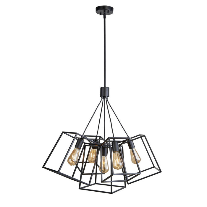 Dalton 30" Chandelier Black | A8555BK