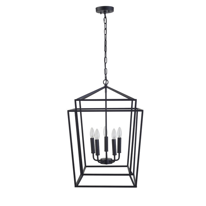 Clarkson 27" Chandelier Black | A8856BK