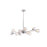 Hampton Linear Chandelier 12-light Chrome | A8912CH