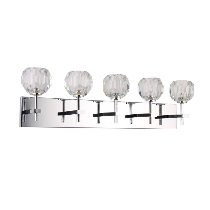 Hampton Vanity Wall Light 5-light Chrome | A8915CH