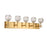 Hampton Vanity Wall Light 5-light Gold | A8915GD