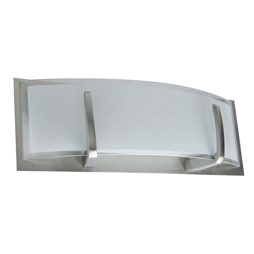 Avista Lighting Inc Avista Urban Vaity Wall Light 2-Light Brushed Nickel