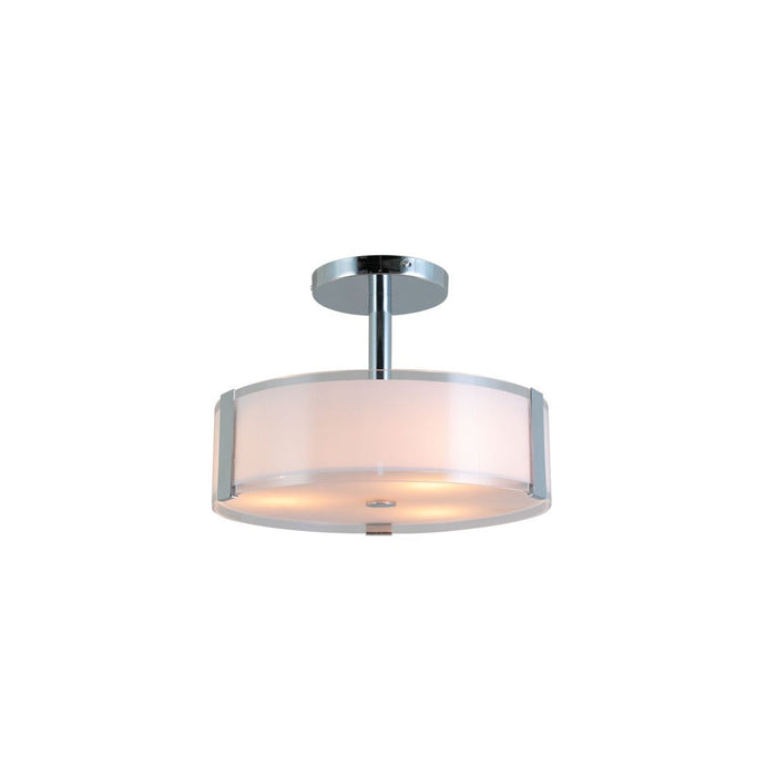 Urban Semi-flush Mount 3-light Brushed Nickel | A98043S-11
