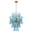 Abigail 13 Light Aged Brass Chandelier | ABI-2006-AG-BL