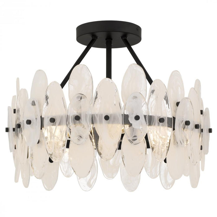 Abigail Semi- Flush Mount | ABI1718MBK