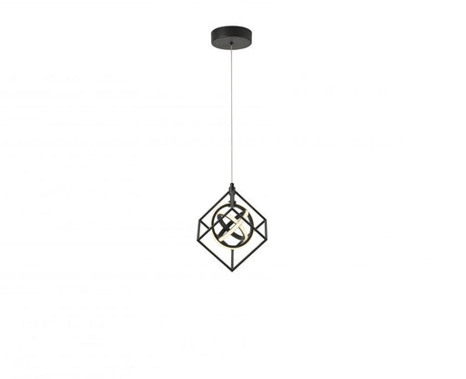 Tulip Collection Integrated Led Pendant, Matte Black | AC1011