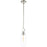 Single Large Glass Clear Pendant | AC10121SN