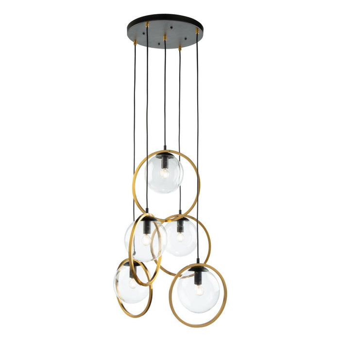 Lugano 5 Light Cord Pendant | AC10895VB