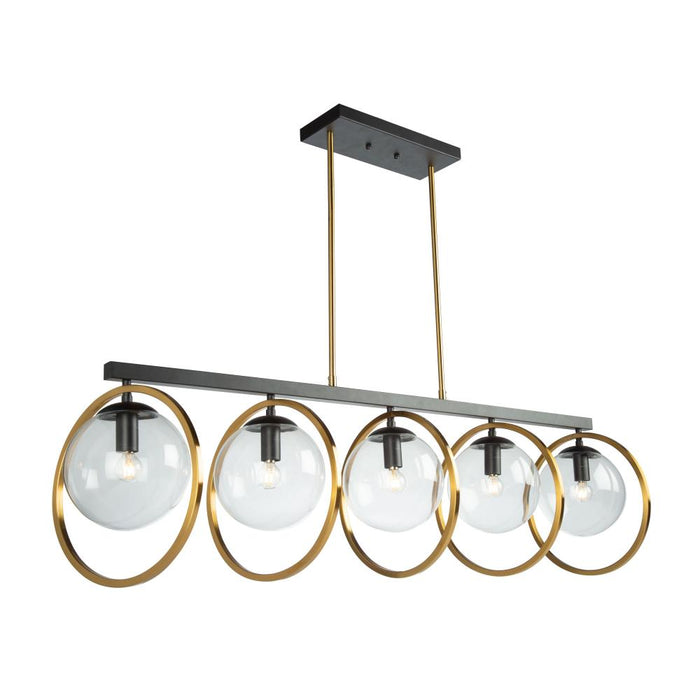 Lugano 5 Light Island Light | AC10896VB